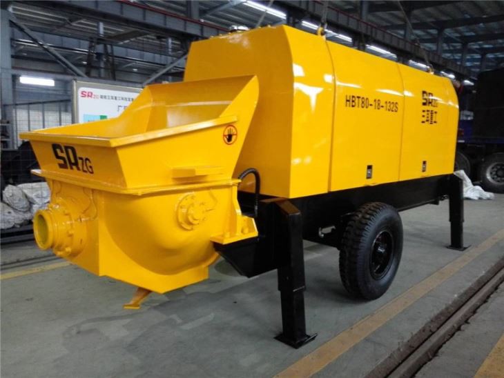stationary concrete pump